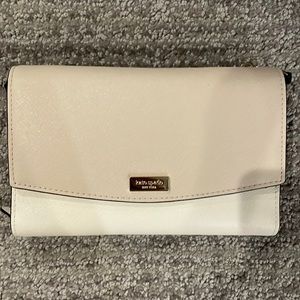 Kate Spade wallet/crossover bag in cream and beige